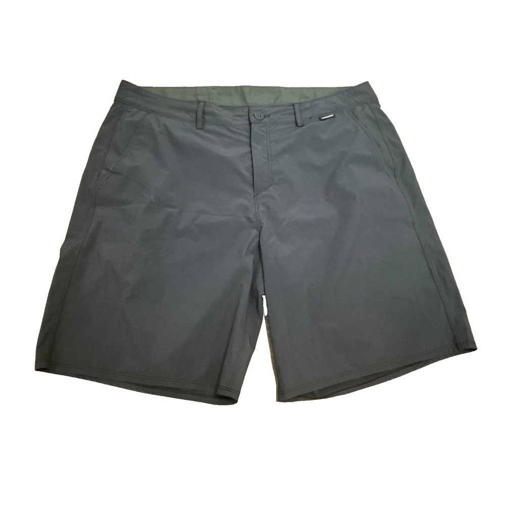 Patagonia Shorts Chino Gray Mens Size 34 Casual Outdoor 8" Inseam